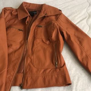 Vegan leather jacket